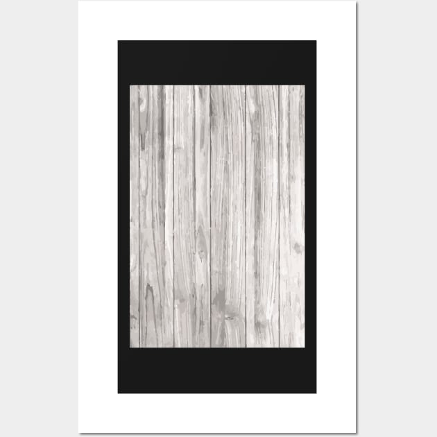 Light Wood Texture Wall Art by Abili-Tees